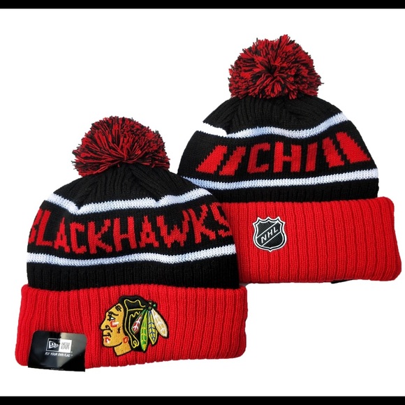 Chicago Blackhawks Knit Beanie - Picture 1 of 1